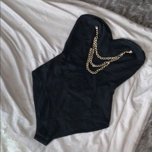 Chained shaping bodysuit
